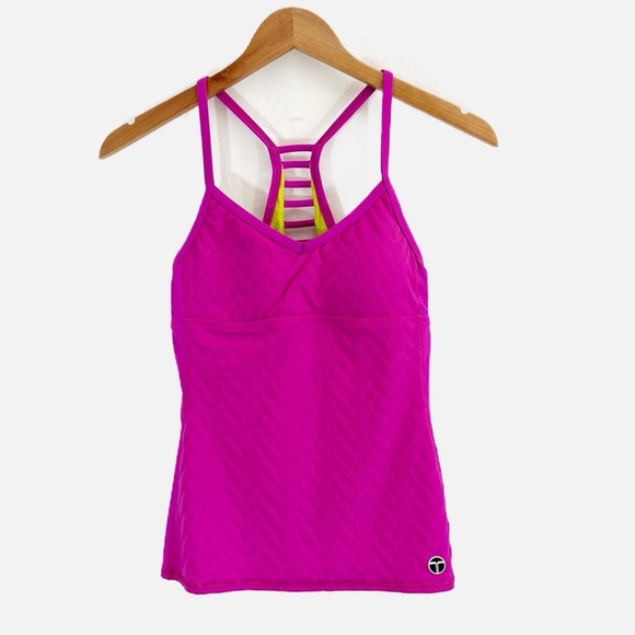 Trina Turk Recreation Racerback Tank Workout Gym Hiking Running Size Small - Picture 1 of 9